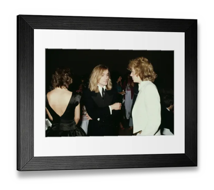 Framed Print : Robin Zander And Leif Garrett Framed Print : Robin Zander And Leif Garrett