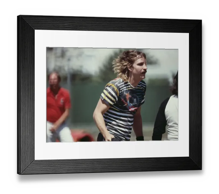 Framed Print : Joe Walsh. American rock guitarist Joe Walsh at a baseball game, circa 1980 Framed Print : Joe Walsh. American rock guitarist Joe Walsh at a baseball game, circa 1980