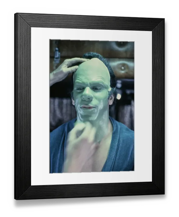 Framed Print : Becoming The Hulk Framed Print : Becoming The Hulk