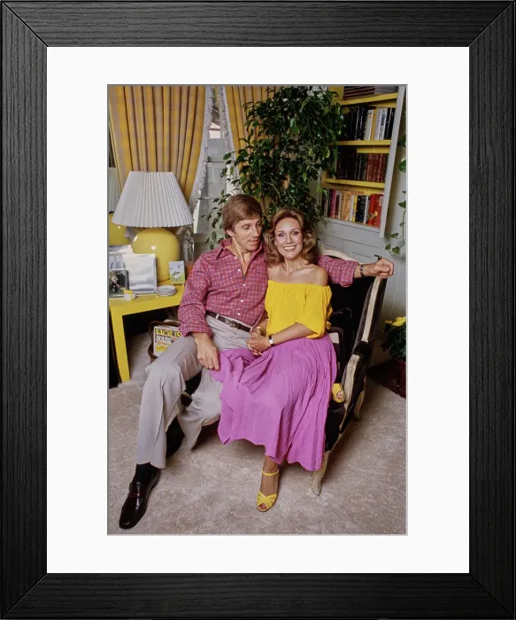 Framed Print : Gary Collins & Mary Ann Mobley Framed Print : Gary Collins & Mary Ann Mobley