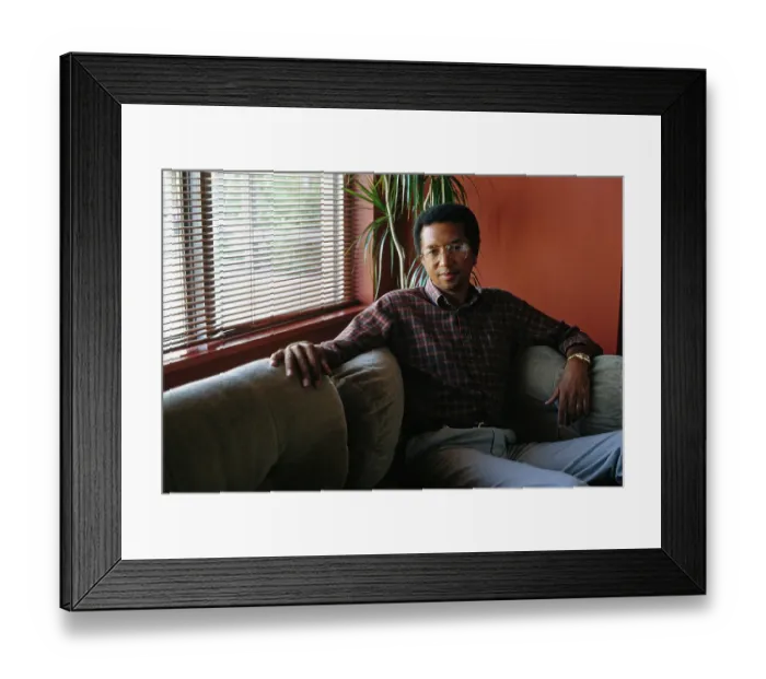 Framed Print : Arthur Ashe, American Tennis Player Framed Print : Arthur Ashe, American Tennis Player