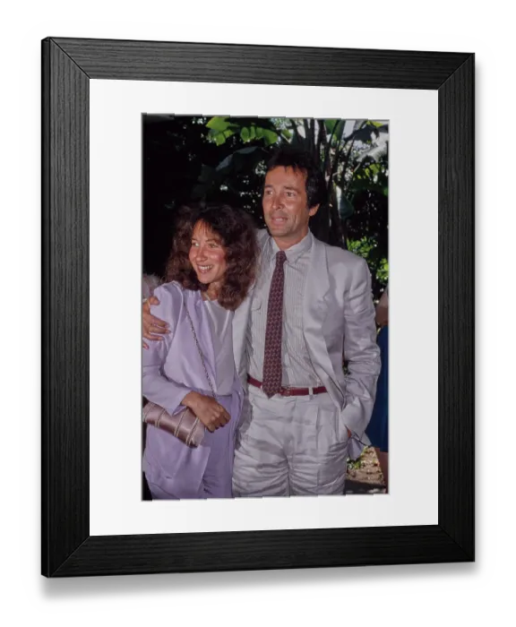 Framed Print : Lani Hall & Herb Alpert