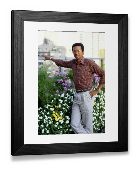 Framed Print : Arthur Ashe, American Tennis Player Framed Print : Arthur Ashe, American Tennis Player