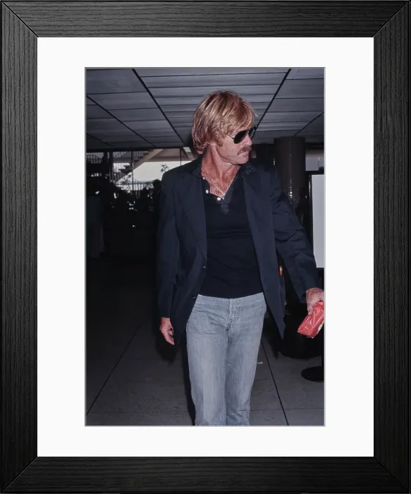 Framed Print : Robert Redford, American Actor Framed Print : Robert Redford, American Actor