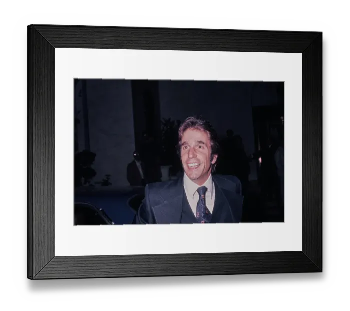 Framed Print : Henry Winkler, American Actor