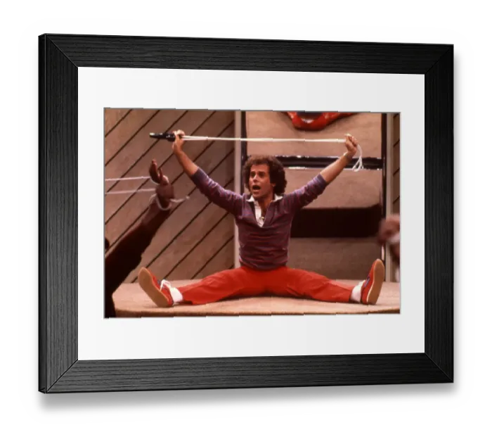 Framed Print : Richard Simmons Portrait Session Framed Print : Richard Simmons Portrait Session