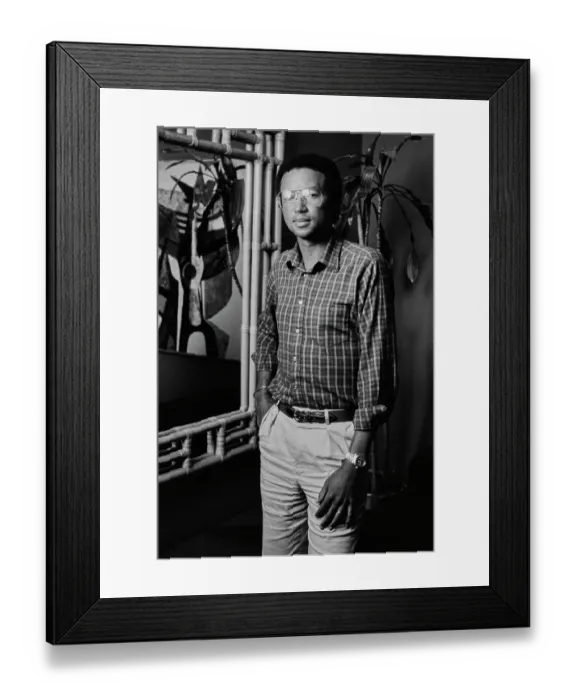 Framed Print : Arthur Ashe, American Tennis Player Framed Print : Arthur Ashe, American Tennis Player