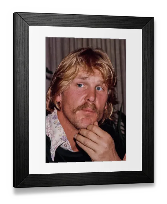 Framed Print : Nick Nolte, American Actor Framed Print : Nick Nolte, American Actor