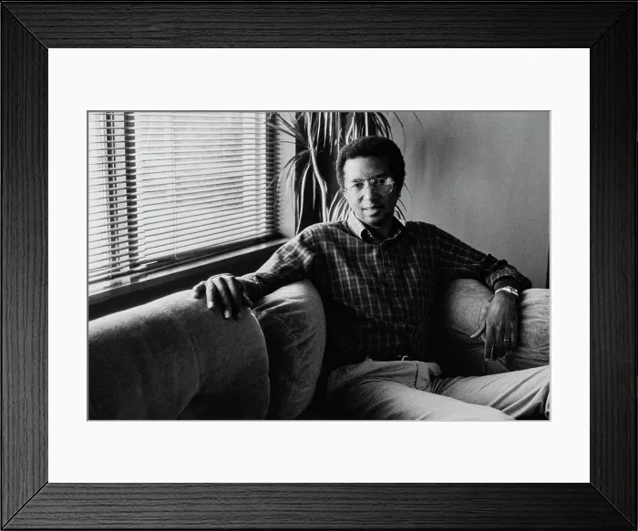 Framed Print : Arthur Ashe, American Tennis Player Framed Print : Arthur Ashe, American Tennis Player
