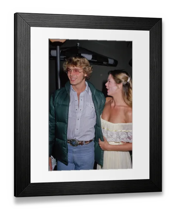 Framed Print : John Schneider & Melinda Naud Framed Print : John Schneider & Melinda Naud