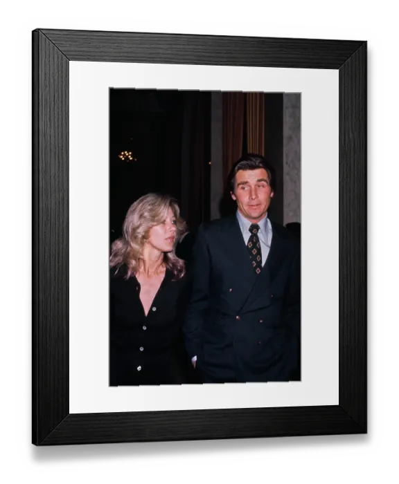 Framed Print : Jane Cameron Agee & James Brolin Framed Print : Jane Cameron Agee & James Brolin