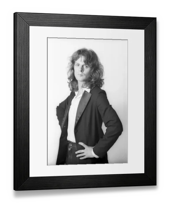 Framed Print : Michael Des Barres Portrait Session Framed Print : Michael Des Barres Portrait Session