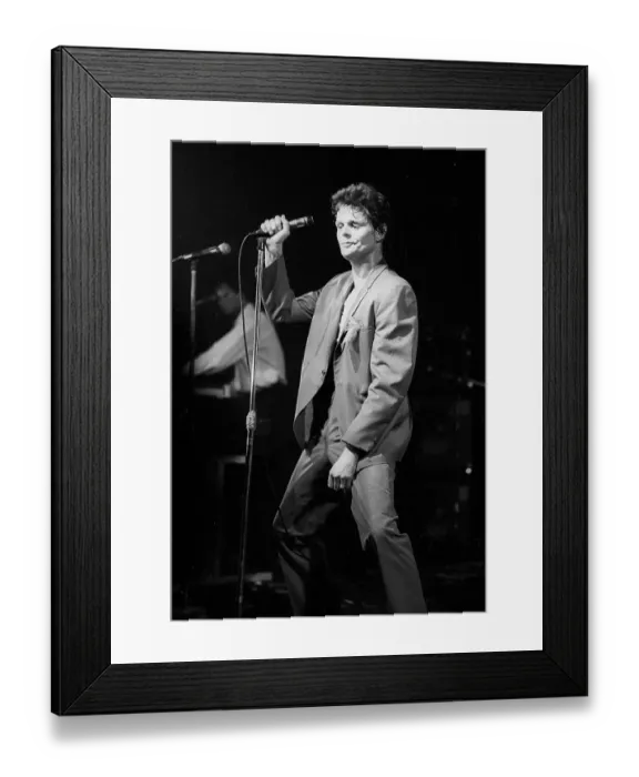 Framed Print : Michael Des Barres Performing Framed Print : Michael Des Barres Performing