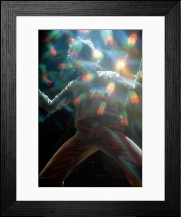 Framed Print : Michael Des Barres Performing