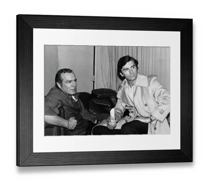 Framed Print : Val Dufour & Don Stewart Framed Print : Val Dufour & Don Stewart