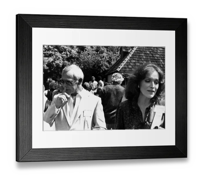 Framed Print : Johnny Carson And Joanna