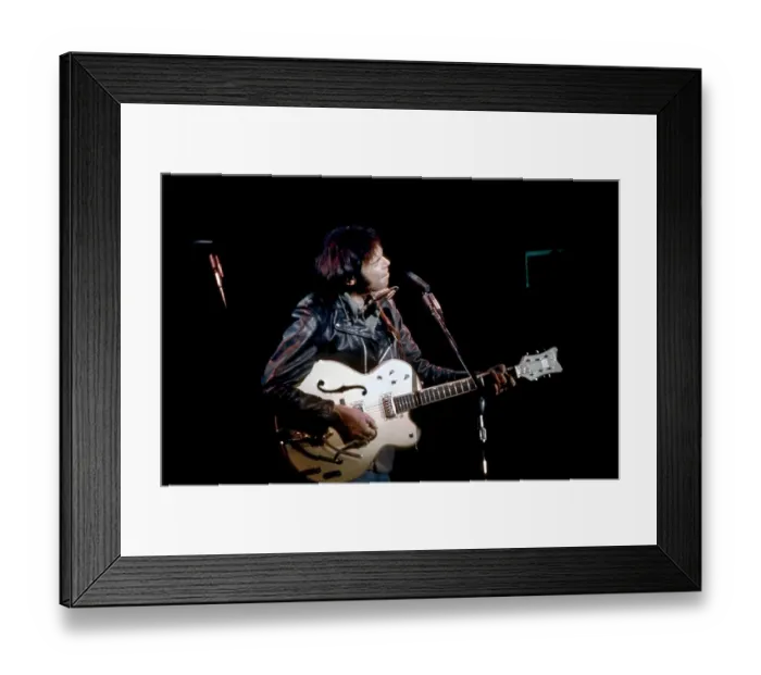 Framed Print : Neil Young Live Framed Print : Neil Young Live