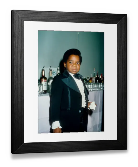Framed Print : Gary Coleman Portrait Framed Print : Gary Coleman Portrait
