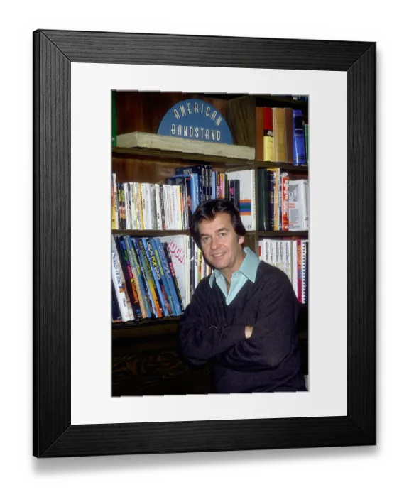 Framed Print : American Bandstand Host Framed Print : American Bandstand Host