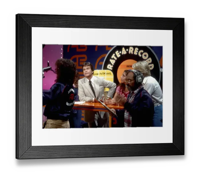 Framed Print : American Bandstand Taping Framed Print : American Bandstand Taping