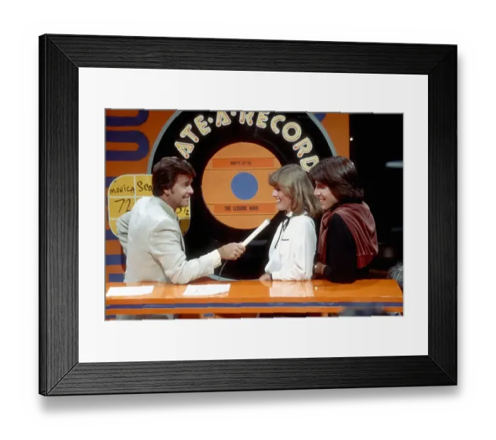 Framed Print : American Bandstand Taping Framed Print : American Bandstand Taping