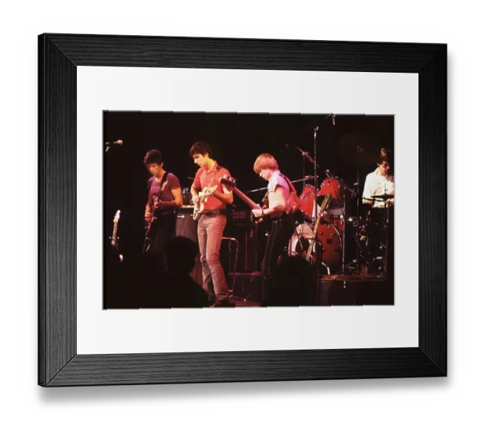 Framed Print : Talking Heads In Concert