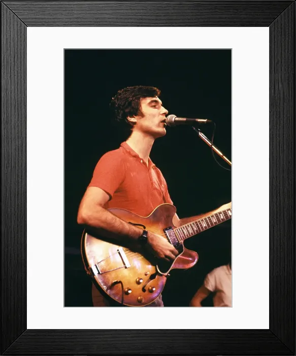 Framed Print : Talking Heads In Concert Framed Print : Talking Heads In Concert