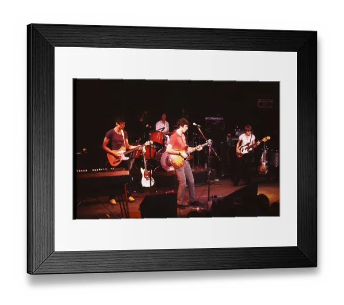 Framed Print : Talking Heads In Concert Framed Print : Talking Heads In Concert