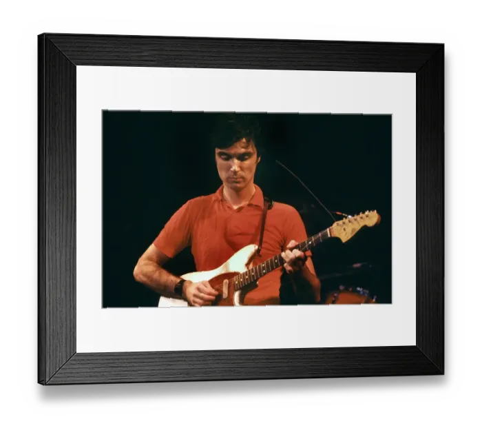 Framed Print : Talking Heads In Concert