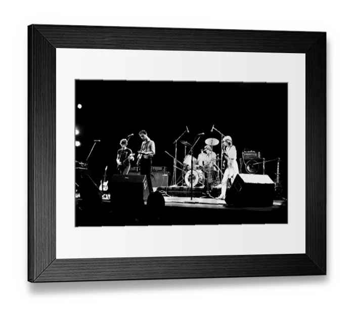 Framed Print : Talking Heads In Concert Framed Print : Talking Heads In Concert
