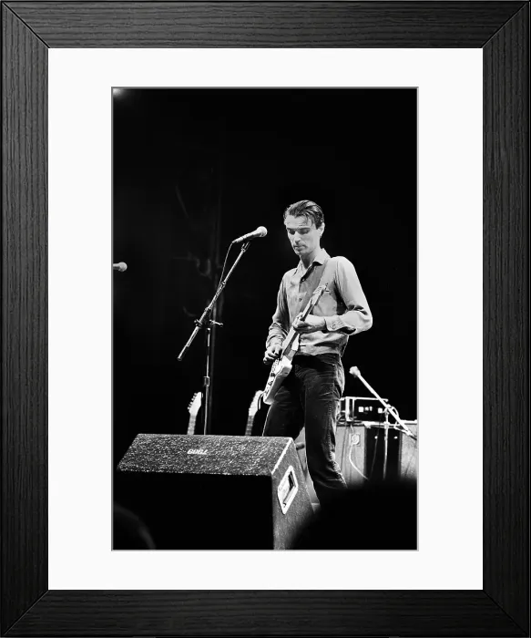 Framed Print : Talking Heads In Concert Framed Print : Talking Heads In Concert