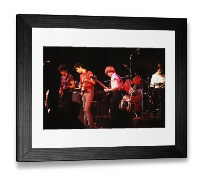 Framed Print : Talking Heads In Concert Framed Print : Talking Heads In Concert