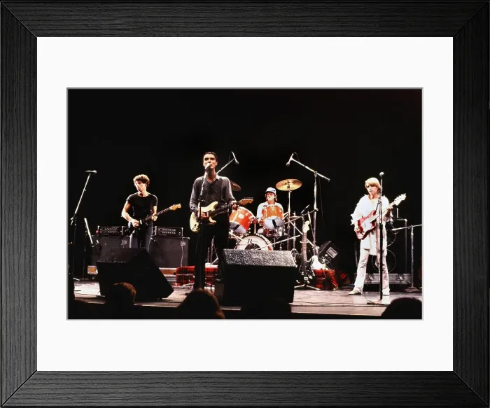 Framed Print : Talking Heads In Concert Framed Print : Talking Heads In Concert