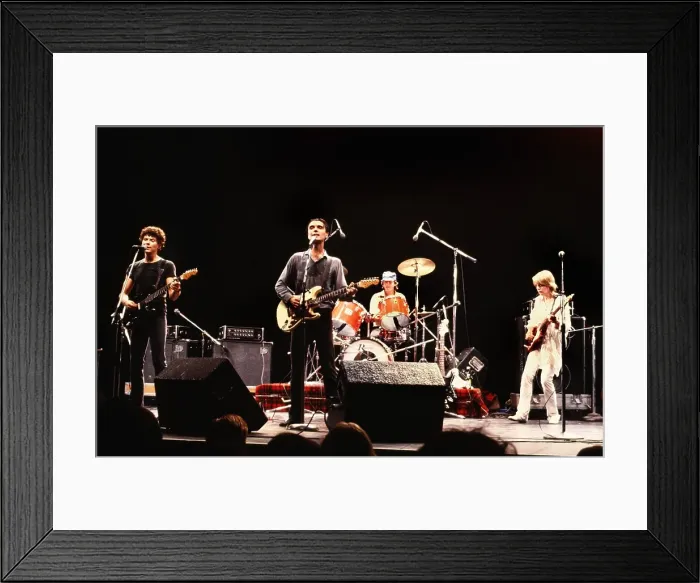 Framed Print : Talking Heads In Concert Framed Print : Talking Heads In Concert