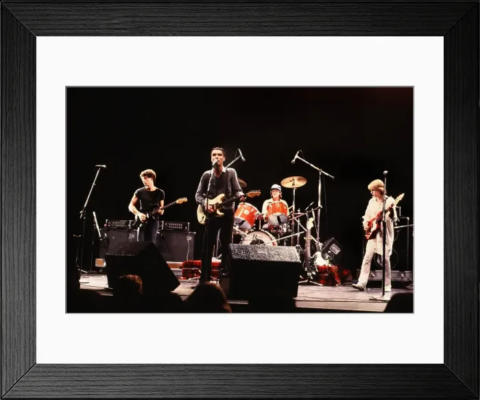 Framed Print : Talking Heads In Concert Framed Print : Talking Heads In Concert