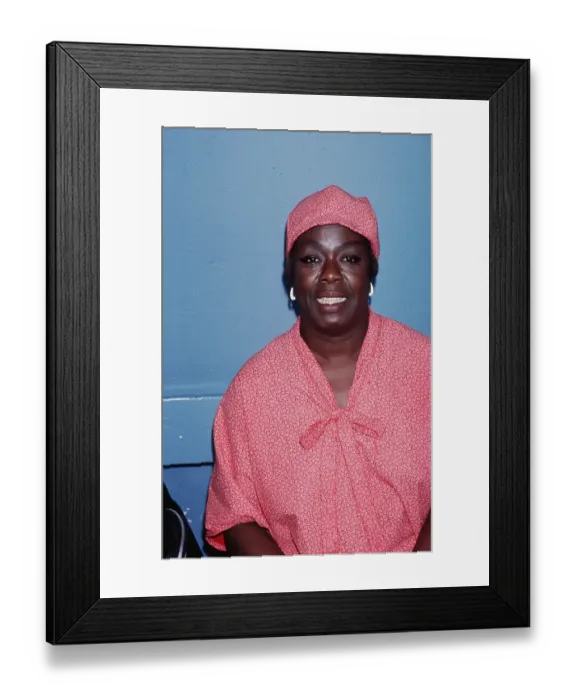 Framed Print : Sarah Vaughan Framed Print : Sarah Vaughan