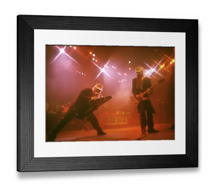 Framed Print : Photo of ZZ Top Framed Print : Photo of ZZ Top