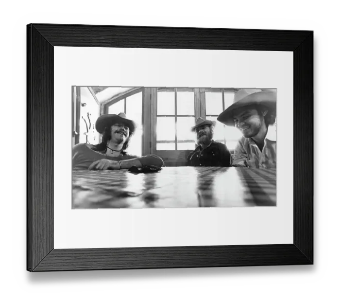 Framed Print : Photo of ZZ Top Framed Print : Photo of ZZ Top