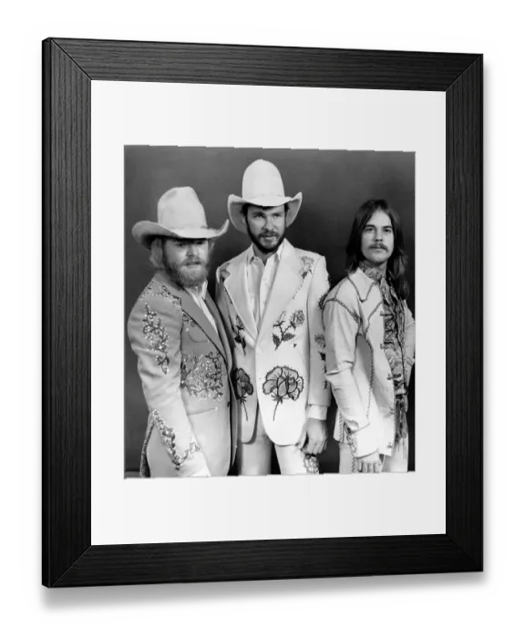 Framed Print : Photo of ZZ Top Framed Print : Photo of ZZ Top