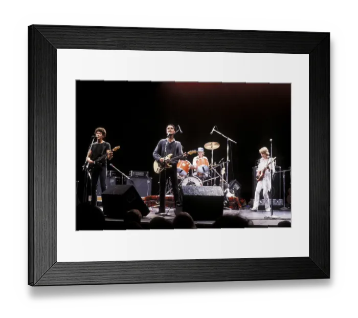 Framed Print : Talking Heads Performing