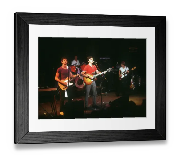Framed Print : Talking Heads Performing