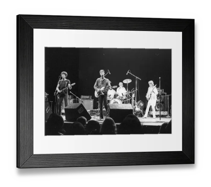 Framed Print : Talking Heads Performing Framed Print : Talking Heads Performing