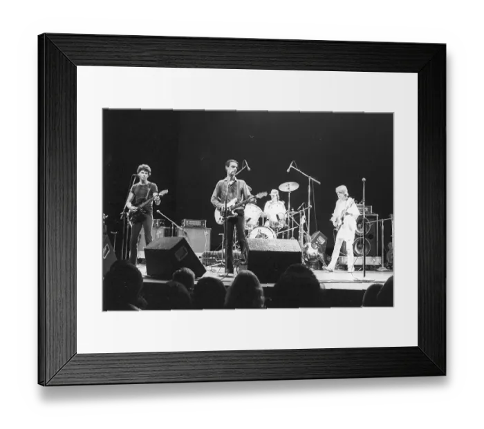 Framed Print : Talking Heads Performing