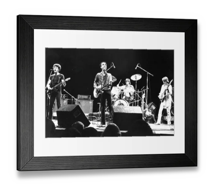 Framed Print : Talking Heads Performing Framed Print : Talking Heads Performing
