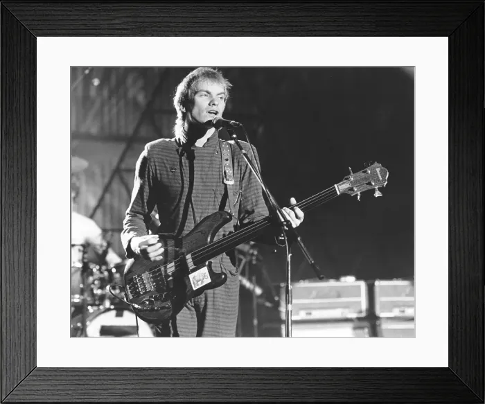 Framed Print : Photo of Sting Framed Print : Photo of Sting