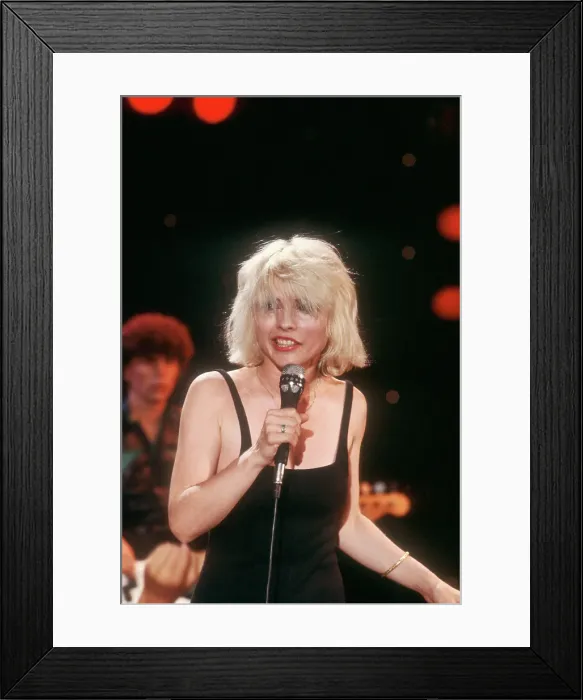 Framed Print : Blondie Performing In LA