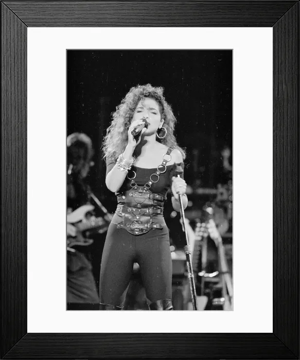 Framed Print : Photo of Gloria Estefan Framed Print : Photo of Gloria Estefan
