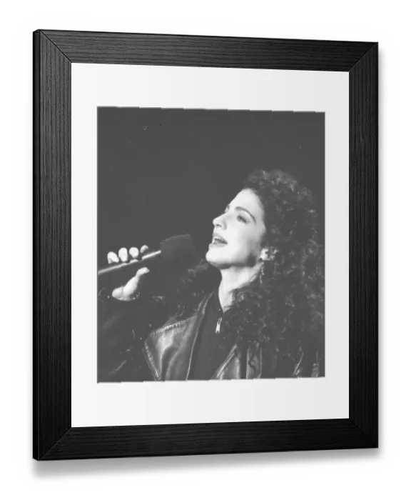 Framed Print : Photo of Gloria Estefan Framed Print : Photo of Gloria Estefan