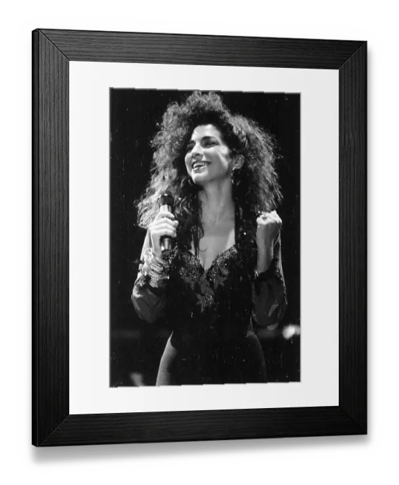 Framed Print : Photo of Gloria Estefan Framed Print : Photo of Gloria Estefan