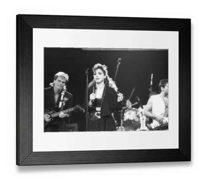 Framed Print : Photo of Gloria Estefan Framed Print : Photo of Gloria Estefan